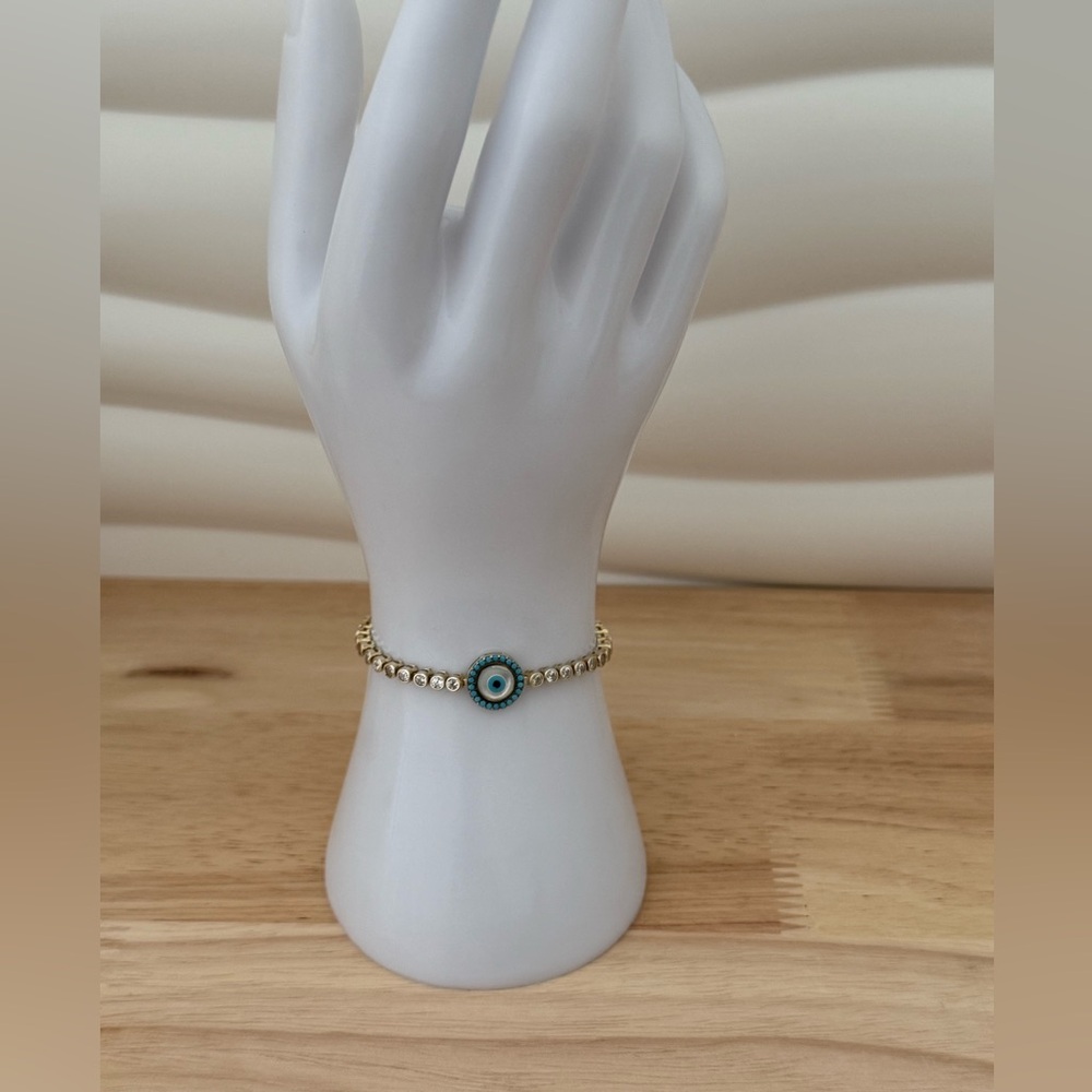 Evil Eye Beaded Bracelet